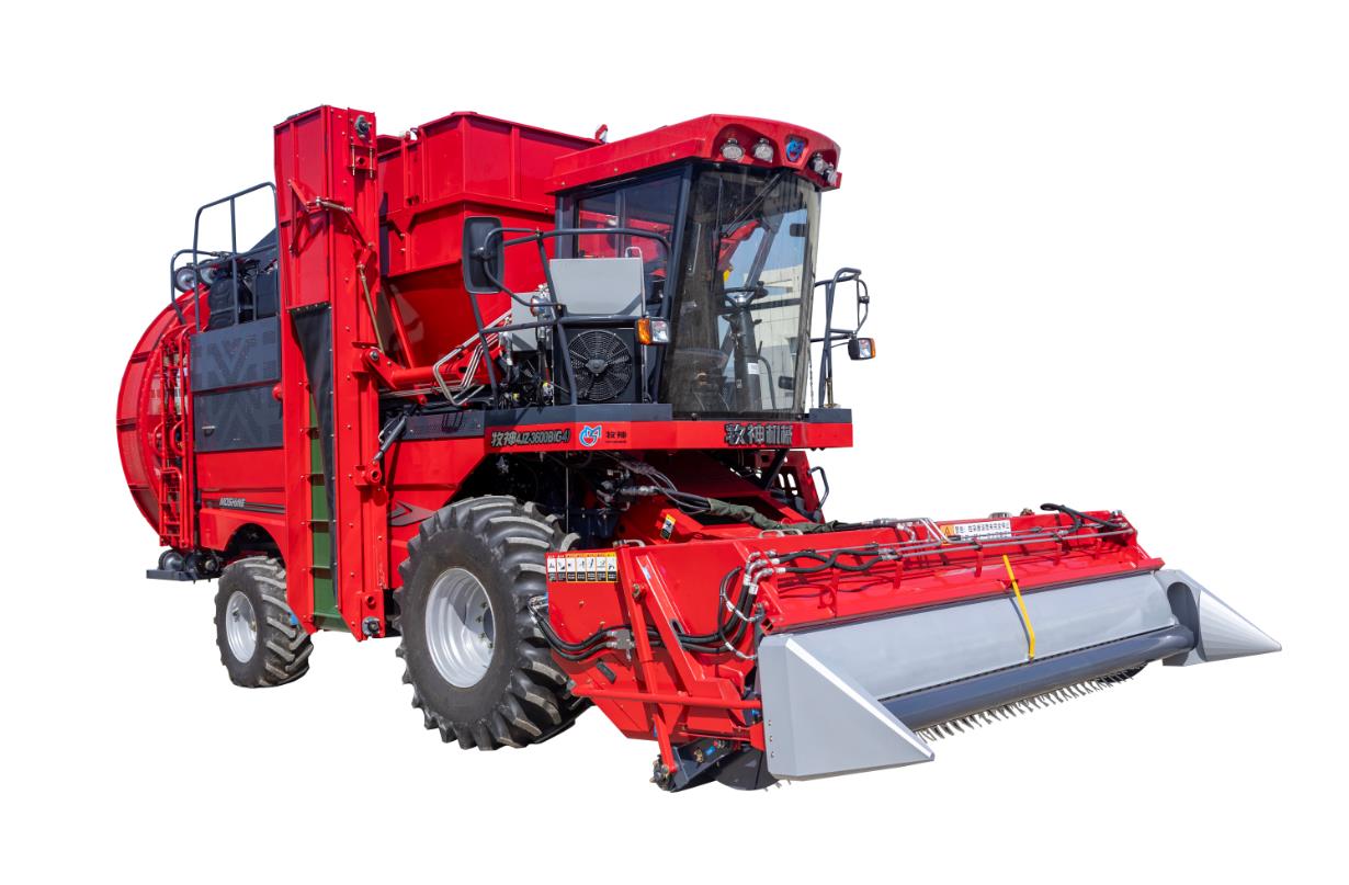 牧神4JZ-3600B自走(zou)式(shi)辣椒收獲機(jī)